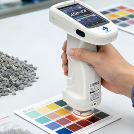 塑胶案例：3nh色差仪助力塑胶企业精准控色